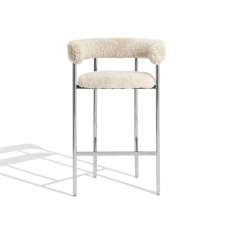 møbel copenhagen Font bar armstool | oyster sheepskin