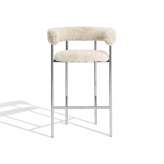 møbel copenhagen Font bar armstool | oyster sheepskin