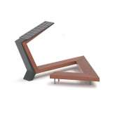 mmcité woody scorpio | Solar bench