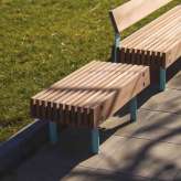 mmcité woody baby | Bench for children