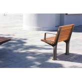 mmcité vltau | Park bench with backrest and armrests