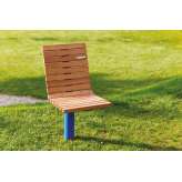 mmcité vltau | Park bench with backrest