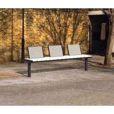 mmcité vera solo | Park bench with backrest