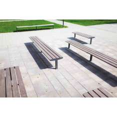mmcité vera solo | Park bench on a central leg