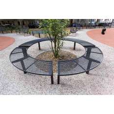 mmcité vera solo | Modular curved extended benches