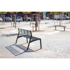 mmcité vera | Park bench with backrest