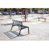 mmcité vera | Park bench with backrest