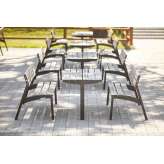 mmcité vera | Bench with backrest