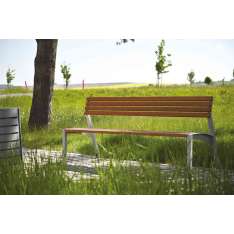 mmcité vera | Bench with backrest