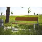 mmcité vera | Bench with backrest