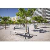 mmcité vera | Bench with backrest