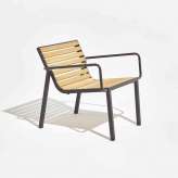 mmcité stack | armchair with backrest and armrests