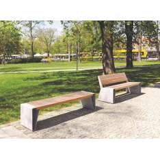 mmcité radium | Park bench with backrest