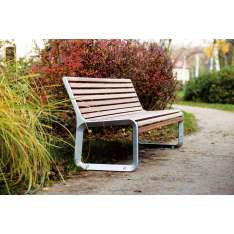 mmcité portiqoa | Park bench with backrest