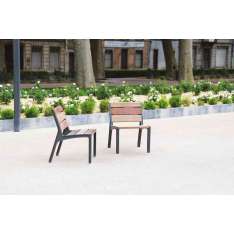 mmcité miela | Park bench with backrest