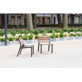 mmcité miela | Park bench with backrest