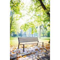 mmcité miela | Park bench with backrest