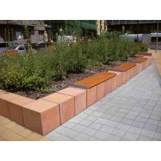 mmcité forma | Wall-mounted bench