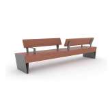 mmcité blocq | Park bench with armrest