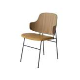 MENU The Penguin Dining Chair, Black Steel | Natural Oak / Dakar 0250