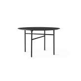 MENU Snaregade Dining Table | Round Ø120 cm Black/ Charcoal