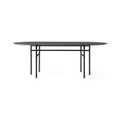 MENU Snaregade Dining Table | Oval Black/ Charcoal