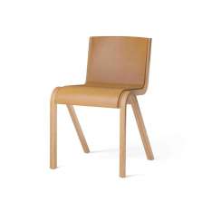 MENU Ready Dining Chair, Front Upholstered | Natural Oak / Dakar 0250