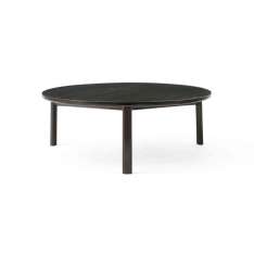 MENU Passage Lounge Table Ø90 | Dark Lacquered Oak