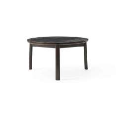 MENU Passage Lounge Table Ø70 | Dark Lacquered Oak