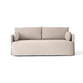 MENU Offset Sofa, 2. Seater w. Loose Cover | Cotlin, Oat