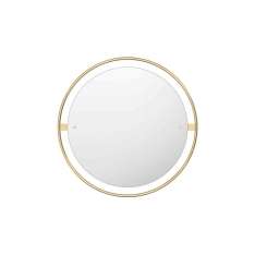 MENU Nimbus Mirror, Ø60, Polished Brass
