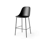 MENU Harbour Side Bar Chair | Black Steel, Black, Plastic
