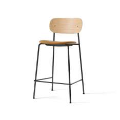 MENU Co Counter Chair, Black Steel | Natural Oak, Dakar 0250