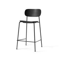 MENU Co Counter Chair, Black Steel | Black Oak