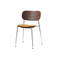 MENU Co Chair, Chrome / Seat with fabric