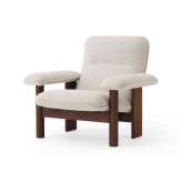 MENU Brasilia Lounge Chair | Dark Stained Oak | Moss 011
