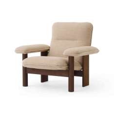 MENU Brasilia Lounge Chair | Dark Stained Oak | MENU Bouclé 02