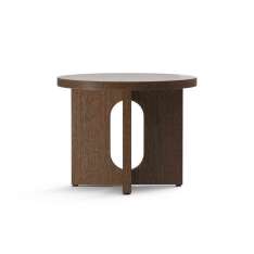 MENU Androgyne Side Table, Ø50, Dark Stained Oak