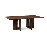 MENU Androgyn Dining Table Rectangular 210 | Dark Stained Oak