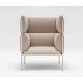 MDD Stilt armchair with high back