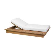 MBM La Villa | Single Lounger Daybed La Villa Left Borneo Incl. Cushion