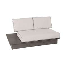 MBM La Villa | Lounge Old Grey 2 Seater Incl. Cushion