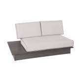 MBM La Villa | Lounge Old Grey 2 Seater Incl. Cushion