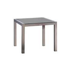 MBM Kennedy | Table Kennedy Edelstahl Stone Grey 90X90