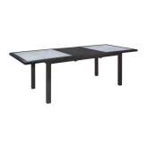 MBM Bellini | Extension Table Bellini Mocca 100X180/240 With Glass Top