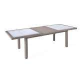 MBM Bellini | Extension Table Bellini Koala 100X180/240 With Glass Top