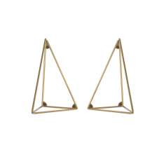 Maze Pythagoras | Bracket brass matte