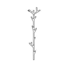 Maze Nature | Branch hanger black