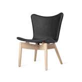 Mater Shell Lounge Chair - Dunes Anthrazit - Mat Lacquered Oak