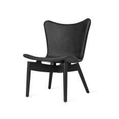 Mater Shell Lounge Chair - Dunes Anthrazit - Black Oak